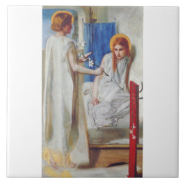 Annonsering av Dante Gabriel Rossetti Kakelplatta