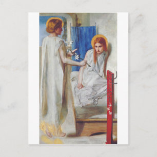 Annonsering av Dante Gabriel Rossetti Vykort