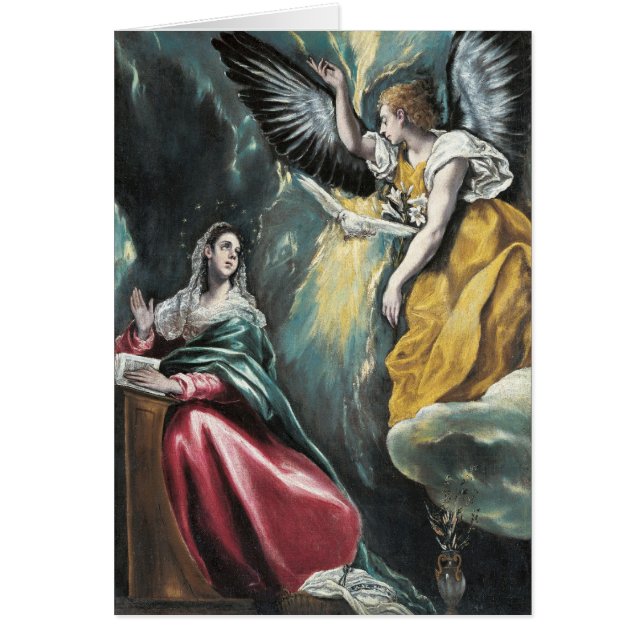 Annonsering av El Greco Hälsningskort (Framsidan)