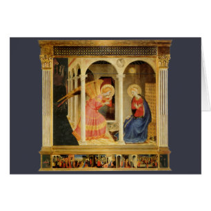 Annonsering av Fra Angelico, Renaissance Fine Art Hälsningskort