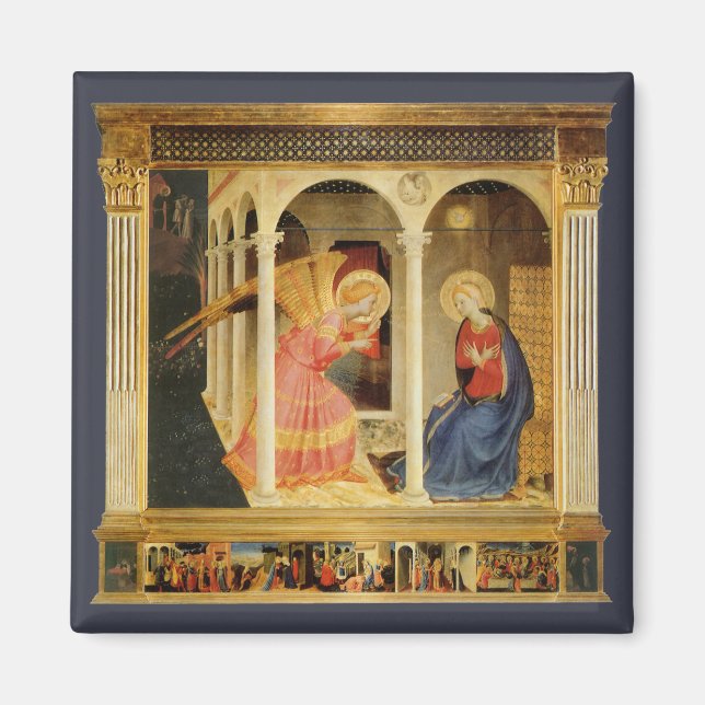 Annonsering av Fra Angelico, Renaissance Fine Art Magnet (Framsidan)