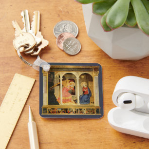 Annonsering av Fra Angelico, Renaissance Fine Art Nyckelring