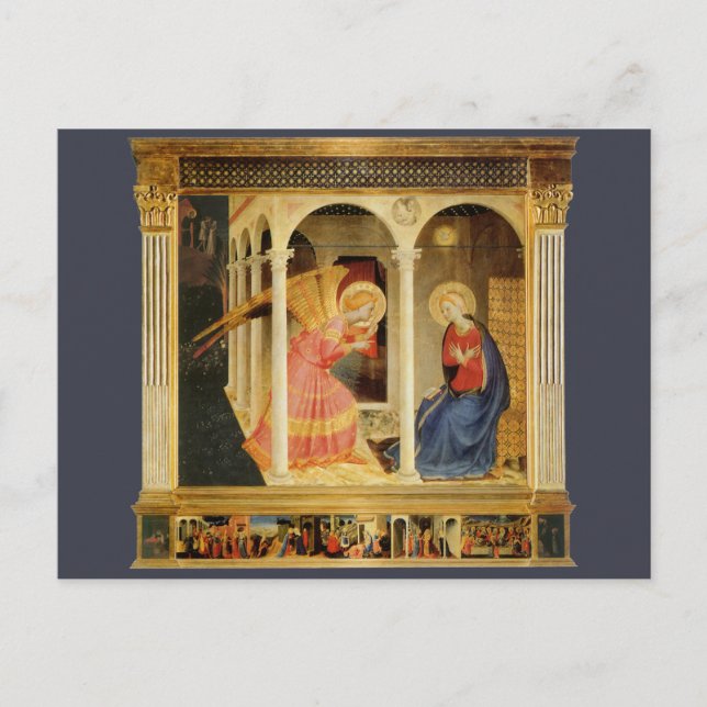Annonsering av Fra Angelico, Renaissance Fine Art Vykort (Framsida)