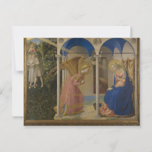 Annonsering av Fra Angelico Vykort
