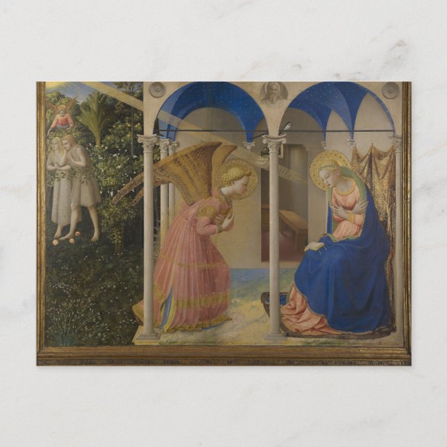 Annonsering av Fra Angelico Vykort (Framsida)