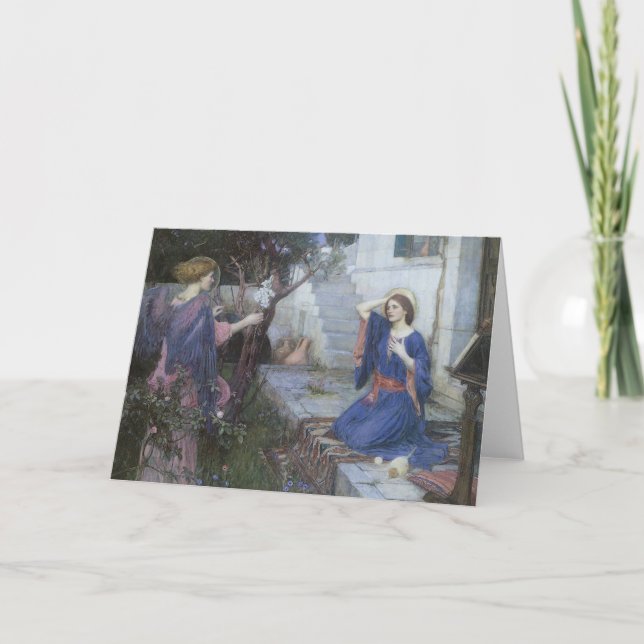 Annonsering av John William Waterhouse Kort (Framsida)