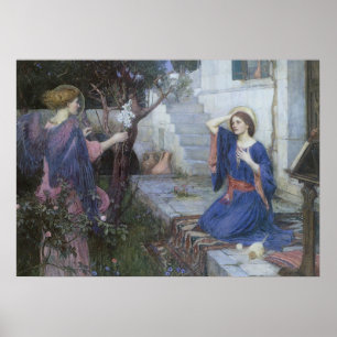 Annonsering av JW Waterhouse, Victorian Fine Art Poster