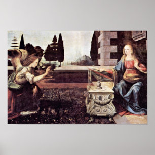 Annonsering av Leonardo Da Vinci Poster