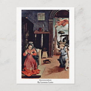 Annonsering av Lorenzo Lotto Vykort