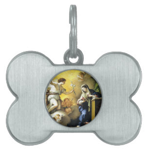 Annonsering av Paolo de Matteis, 1712. ID-bricka Husdjur