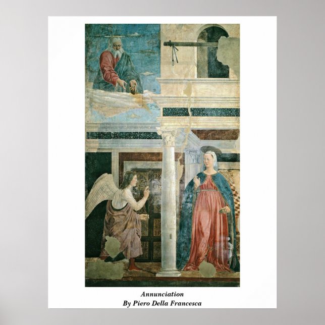 Annonsering av Piero Della Francesca Poster (Framsidan)
