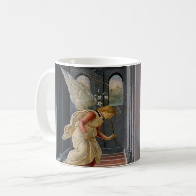 Annonsering av Sandro Botticelli Kaffemugg (Framsida vänster)