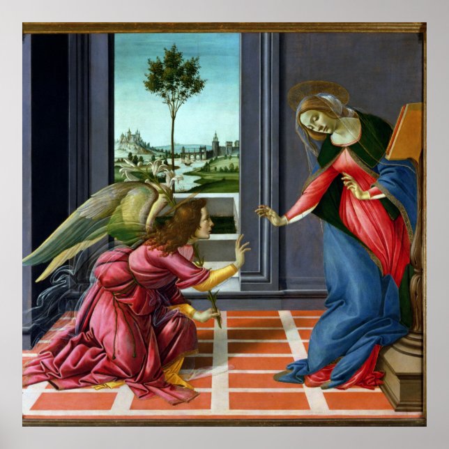 Annonsering av Sandro Botticelli Poster (Framsidan)