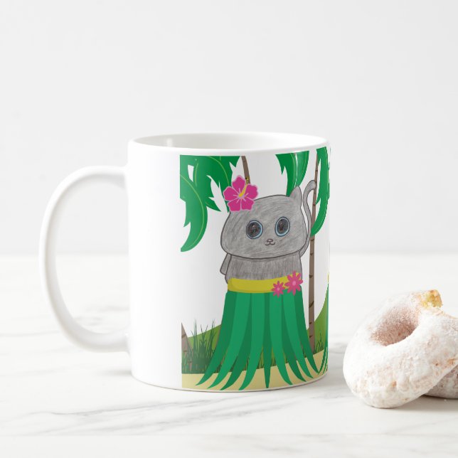 Annonsering av väntetid kaffemugg (Med munk)