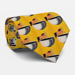 Annonsering av vintage-kaffe slips