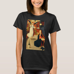 Annonsering av Virgin Mary av Gerard David T Shirt
