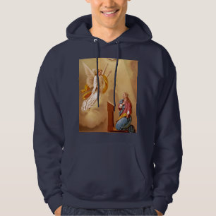 Annonsering av Virgin Mary Hoodie
