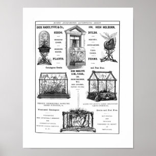 Annonsering för "deckaren Radclyffe & Co. ", Poster