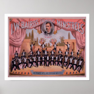 Annonsering för 'I.W. Bairns Berömd barder Poster