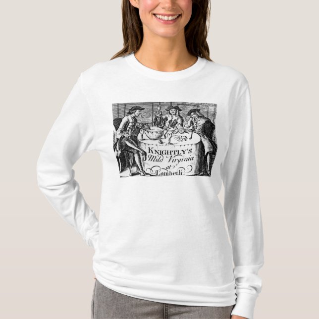 Annonsering för 'knightlys milda Virginia Tee (Framsida)