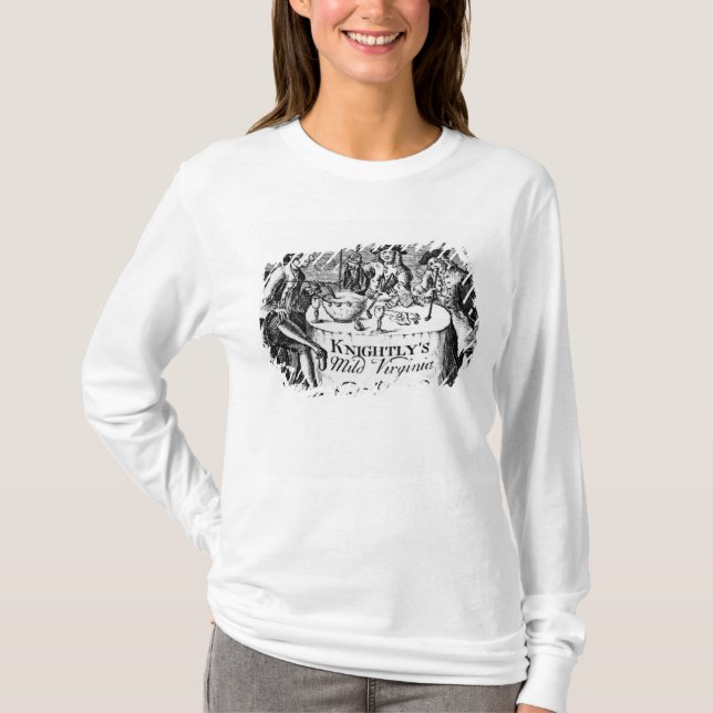 Annonsering för 'knightlys milda Virginia Tee Shirt (Framsida)