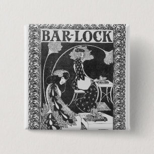 Annonsering för Pub-Låsa skrivmaskiner, c.1895 Knapp