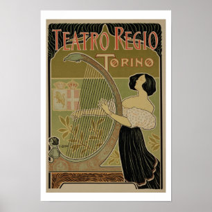Annonsering för 'theatren Royal Poster