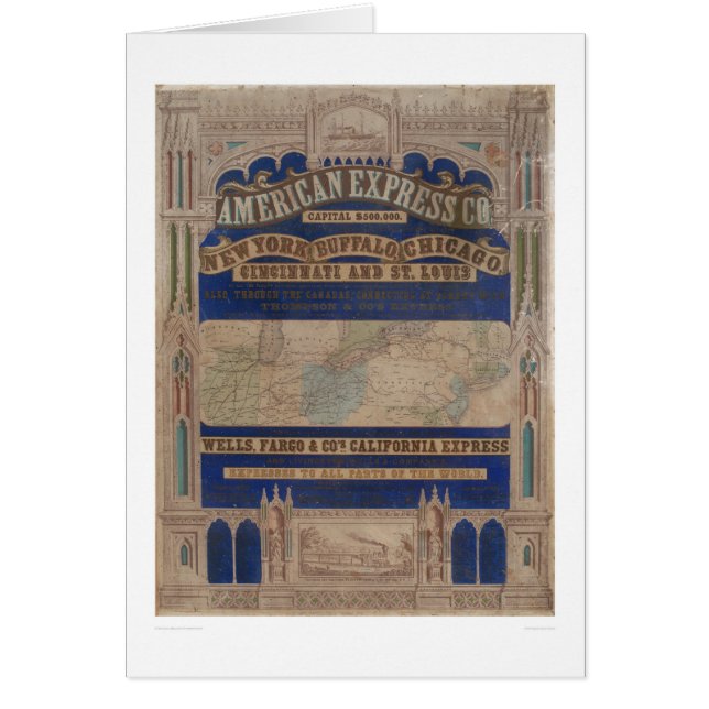 Annonsering för uttryckliga Kalifornien (2546A) Hälsningskort (Framsidan)