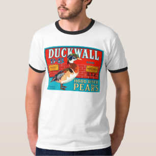 Annonsering för vintage för ankaväggHood River Tee