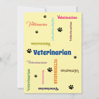 Annonsering om veterinärutbildning examen inbjudningar