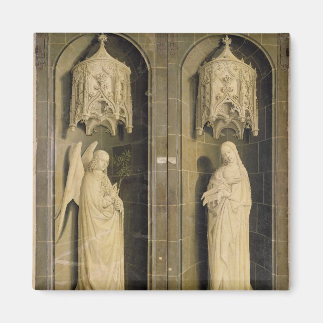 Annonsering, yttre panel från Triptych Magnet (Framsidan)