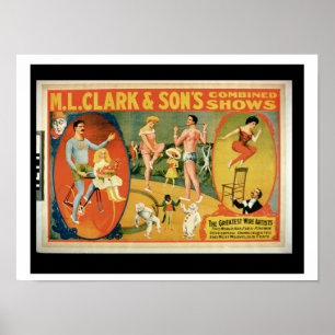 Annonseringen för 'störstan binder konstnärer W Poster
