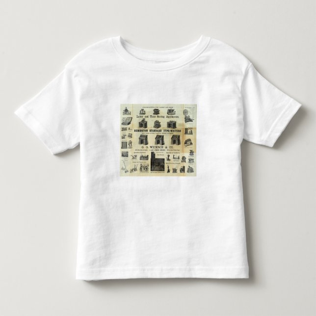 Annonseringen med vägleder kartan t-shirt (Framsida)