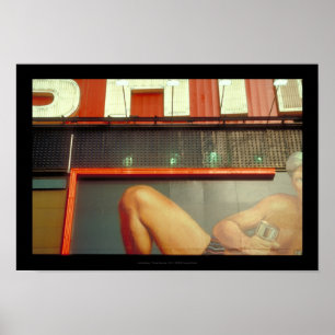 Annonseringstid för Bodybuilding Fitness, NYC 2 Poster
