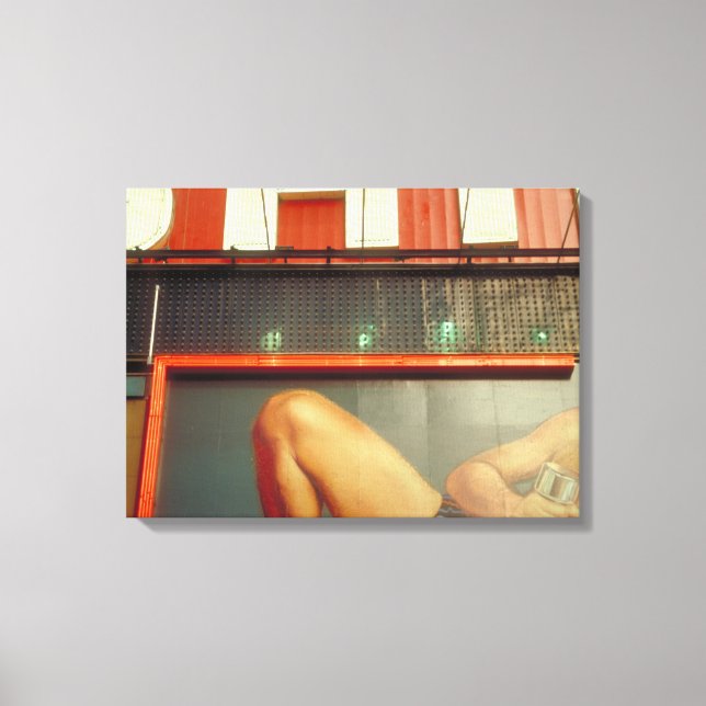 Annonseringstidpunkt för Bodybuilding NYC Canvas (Framsida)