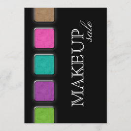 Annonspalett för Makeup-gruppinbjudan Inbjudningar