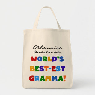 Annorlunda bekant som Bäst-est Gramma T-tröja Tygkasse