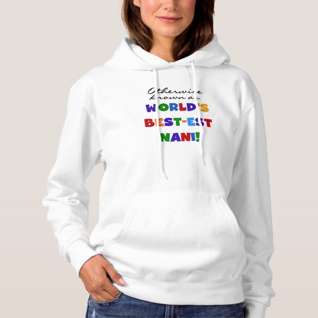 Annorlunda bekant som Bäst-est Nani Tshirts och (Framsida)