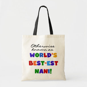 Annorlunda bekant som Bäst-est Nani Tshirts och Tygkasse