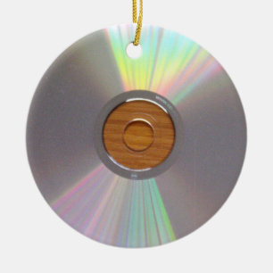 Annorlunda & besynnerlig CD prydnad Julgransprydnad Keramik