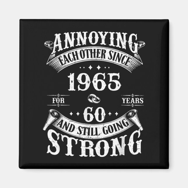 Annoting mot varandra sedan 1965: 60 år &amp; Stil Magnet (Framsidan)