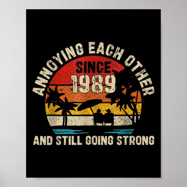 Annoting mot varandra sedan 1989 och fortsätter poster (Framsidan)