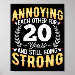 Annoting varandra i 20 år - 20:e Bröllop och Poster