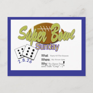 Announcement Postcard Meddelande Vykort