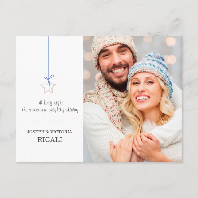 Announcemet för ny Flytta för foto-Helgdag Vykort (Framsida)