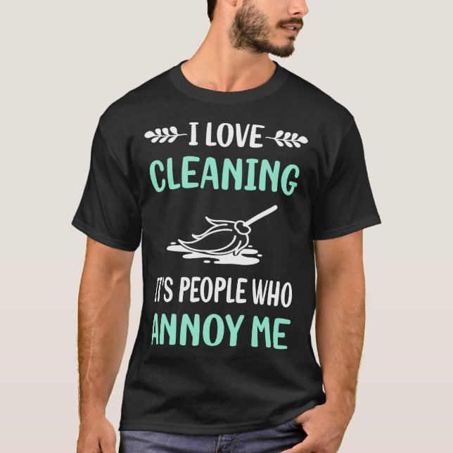 Annoy Städning T Shirt (Framsida)