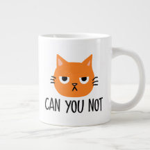 Annoyed Cat CAN DU NOT FUNNY