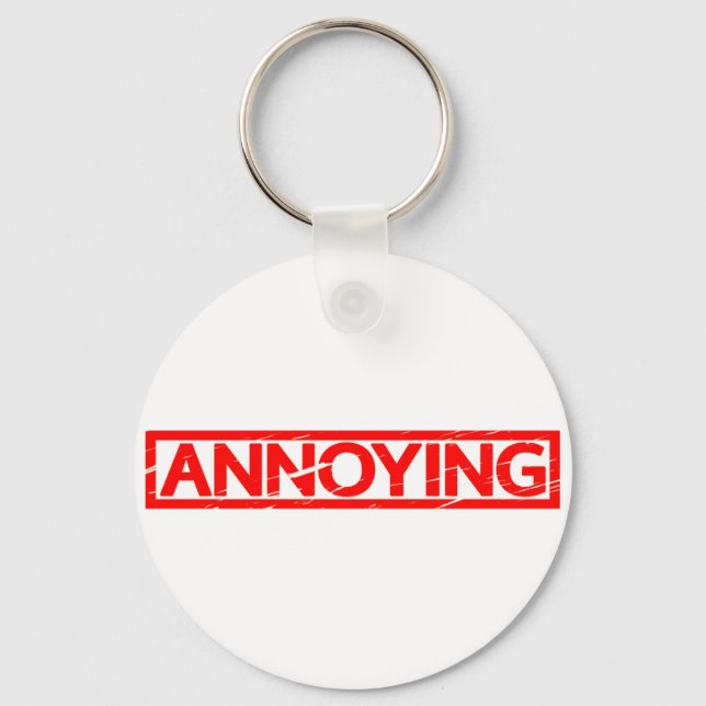 Annoying Frimärke Nyckelring (Framsida)