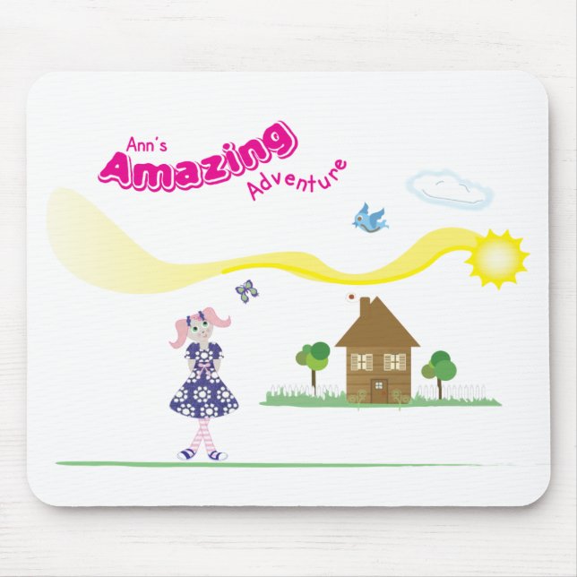 Anns vadderar fantastiska mus musmatta (Framsidan)