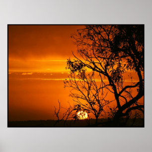 Ännu en Adjö Sunset Poster